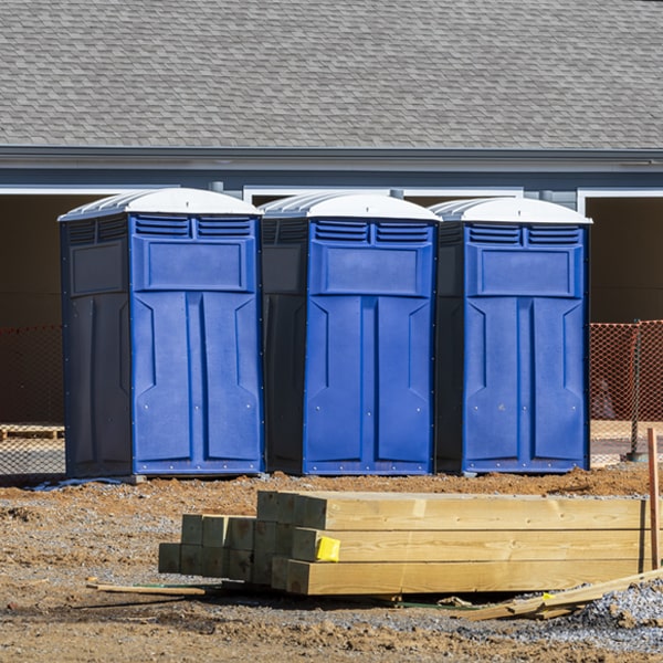 can i customize the exterior of the porta potties with my event logo or branding in San Pedro Texas